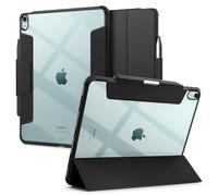 Spigen Ultra Hybrid Pro Designed for iPad Air 13 inch Case M2 (2024) with Transparent Back and Pencil Holder - Black