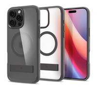 Spigen Ultra Hybrid S MagFit Case for iPhone 16 Pro [Built-in Kickstand] [MagSafe Compatible] - Frost Grey