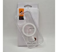 Spigen Ultra Hybrid T Magfit Case Iphone 16 Pro Magsafe Clear White ACS08512