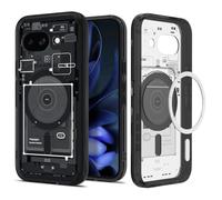 Spigen Ultra Hybrid Zero One MagFit Case for Google Pixel 9a | Black