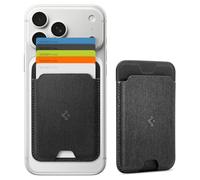Spigen Urban Fit MagFit Magnetic MagSafe Wallet Card Holder 5-Cards Compatible with iPhone 17/16/15/14/13/12 Series and PixelSnap Cases for Pixel 10 Series - Black