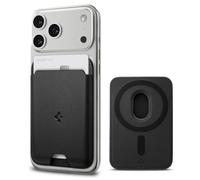 Spigen Valentinus MagFit Magnetic MagSafe Wallet Card Holder 2-Cards Compatible with iPhone 17/16/15/14/13/12 Series and PixelSnap Cases for Pixel 10 Series - Black