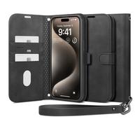 Spigen Wallet S Pro, black - iPhone 15 Pro