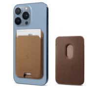 Spigen Wallet Valentinus MagSafe, brown - MagSafe