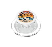 Spike and Sunshine Beach Volleyball Tropical Summer PopSockets PopGrip for MagSafe