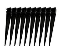 Spike Bolt Grip Fence Support 4" x10 (100MM Post Timber Drive in Holder Like Metpost)