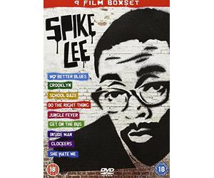 Spike Lee Box Set 9 movies - Mo' Better Blues/Crooklyn/Inside Man/Clockers/School Daze/She Hate Me/Do The Right Thing/Get On The Bus/Jungle Fever [DVD]