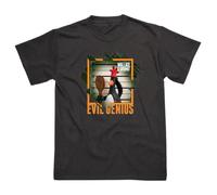 Spike Leisurewear Wallace & Gromit 'Evil Genius' T-Shirt (UK, Alpha, XL, Regular, Regular, Black)