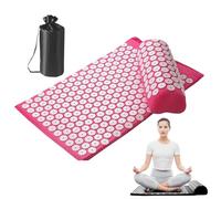 Spike Mat, Full Body Massage Mat, Massage Mat, Pressure Mat with Cushion, Pressure Mat, Mediation Accessories for Home, Office, Travel, Women, Men, Adults