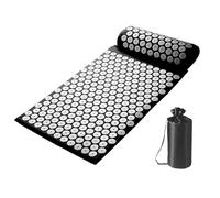 Spike Mat - Pressure Back Mat, Pressure Point Spike Mat | Pillow Shaakti Massage Mat Back Mat Mediation Accessories, Pressure Mat with Pillow Massage Set for Home Travel Neck Yoga Mat