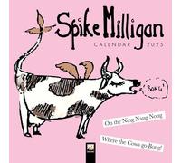 Spike Milligan Mini Wall Calendar 2025 (Art Calendar)