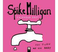 Spike Milligan Mini Wall Calendar 2027 (Art Calendar)