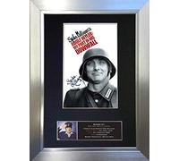 SPIKE MILLIGAN Signed Autograph Mounted Photo Reproduction PRINT A4 Rare Perfect Birthday (297 x 210mm) #379 (Silver Frame)