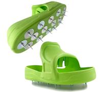 Spike Shoes for Epoxy Flooring - Epoxy Floor Spiked Shoes, Slip-On Epoxy Shoes Spikes for Garage Epoxy Floor Coating Kit, Fits Over Work Boots, Extra Large, 1 Pair.