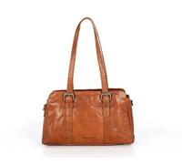 Spikes & Sparrow Shoulder bag leather 34 cm brown