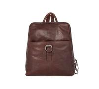 Spikes & Sparrow City backpack leather 27 cm brown