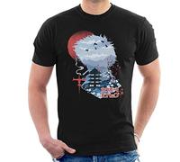 Spike Spiegel Ukiyo E Cowboy Bebop Men's T-Shirt Black