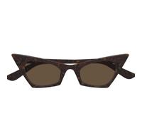 Spike Sunglasses - female - Alexander McQueen - Sunglasses - Brown - 48 MM - Accessories 48 MM