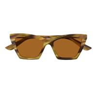 Spike Sunglasses - female - Alexander McQueen - Sunglasses - Brown - 54 MM - Accessories 54 MM