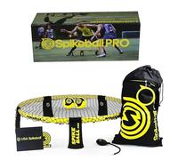 Spikeball Brand Pro Ball, Includes Pump and Durable Backpack, Robust Frame, Tear-Resistant Net, Nub Structure Play Balls, Adult