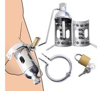 Spiked Chamber Chastity Cage