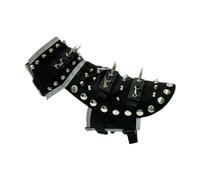 Spiked Dog Vest - Anti-Cock Protective Armor, Studded Tactical Vest | Predator Deterrence Design, Outdoor Safety Theme, Adjustable Strap Padding Detail, Adjustable Strap Padded Detail, Spiked Dog Vest