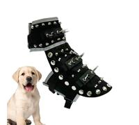 Spiked Dog Vest - Durable Waterproof Protective Dog, Reflective Anti-Coyote Spikes Harness | Adjustable Outdoor Armor Vest for Camping, Hiking, Daily Walks