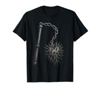 Spiked Heart Flail - Dark Aesthetic Medieval Chain Weapon Ar T-Shirt