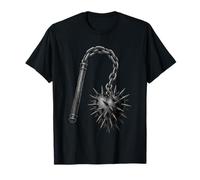Spiked-Heart Flail - Medieval Morgenstern Chain Weapon T-Shirt