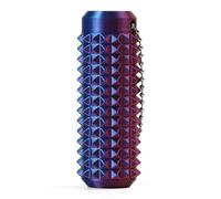 Spiked keyring Keychain, Portable Pocket Mini Fidget Novelty FingertipToy for Adults, 3D Anxiety Relief Keychain A