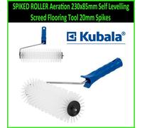 Spiked Roller Aeration 230X85mm Self Levelling Screed Flooring Tool 20mm Spikes
