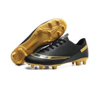 Spikes Athletics Children's Medium Distance Running Shoes Unisex Athletics Shoes Youth Sports Shoes with Spikes and Sprint Lightweight Racing Shoes for Men Women and Children, black, 4 UK Child