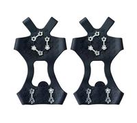 Spikes for shoes, 10 spikes for anti-slip and adhesion, snow traction, for outdoor work, winter commuting, fishing, walking, climbing, mountaineering and morning walks