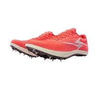 Spikes Running Racing Shoes,Track and Field Spikes Shoes,Track Race Jumping Sneakers,Shock,Effectively Release Heat,for Training Dash Athletic Lightweight Student Competition Red