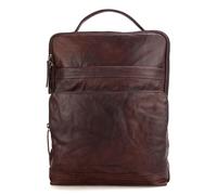 Spikes & Sparrow Bronco backpack leather 40 cm laptop compartment brown