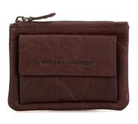 SPIKES & SPARROW Bronco Key Case Dark Brown