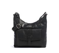 Spikes & Sparrow Bronco | leather Hobo bag | black