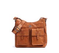 Spikes & Sparrow Women Arizona Shoulder Bag, Brandy, 28 x 10 x 28 cm