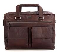 Spikes & Sparrow Briefcase leather 41 cm laptop compartment brown
