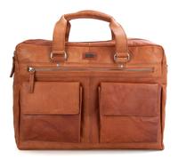 Spikes & Sparrow Briefcase leather 41 cm laptop compartment brown