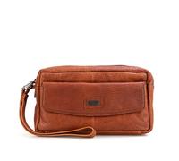 Spikes & Sparrow Leather Wrist Bag 23 cm, Brown, Standard Size, Casual