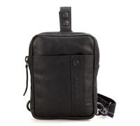 Spikes & Sparrow Miami Leather Sling Bag Black, black, OneSize