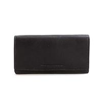 Spikes & Sparrow RFID Leather Wallet 17 cm, Black, 17 x 4 x 9 cm