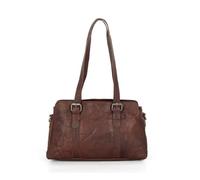 Spikes & Sparrow Shoulder bag leather 34 cm brown
