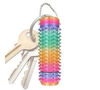 Spiky Fidget Toy - Discreet Tactile Sensory Rings, Quiet Hand Strengthening Grips with Textured Point Stimulation, Silent Stress Relief Massager, Ideal for Workplace School Travel Home Use