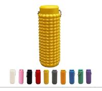 Spiky Grippie Stim Keychain, Anxiety Relief Pain Stim Bumpy Fidget Keychain, Stress, ADHD, Venting Key Pendant, Pocket Mini Fidget Toy, Little Ouchies Fidget, Novelty Gifts for Friends (Yellow)