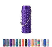 Spiky Grippie Stim Keychain, Anxiety Relief Pain Stim Bumpy Fidget Keychain, Stress, ADHD, Venting Key Pendant, Pocket Mini Fidget Toy, Little Ouchies Fidget, Novelty Gifts for Friends (B-03)