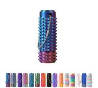 Spiky Grippie Stim Keychain, Anxiety Relief Pain Stim Bumpy Fidget Keychain, Stress, ADHD, Venting Key Pendant, Pocket Mini Fidget Toy, Little Ouchies Fidget, Novelty Gifts for Friends (B-01)