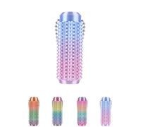 Spiky Grippie Stim Keychain, Anxiety Relief Pain Stim Bumpy Fidget Keychain, Stress, ADHD, Venting Key Pendant, Pocket Mini Fidget Toy, Little Ouchies Fidget, Novelty Gifts for Friends (E-04)