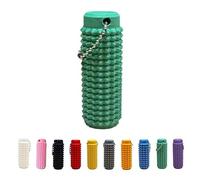 Spiky Grippie Stim Keychain, Anxiety Relief Pain Stim Bumpy Fidget Keychain, Stress, ADHD, Venting Key Pendant, Pocket Mini Fidget Toy, Little Ouchies Fidget, Novelty Gifts for Friends (Green)